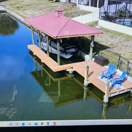 Canal Home 3Br 2BA with Salt Water Heated Pool and Boat DockDiscounts Available