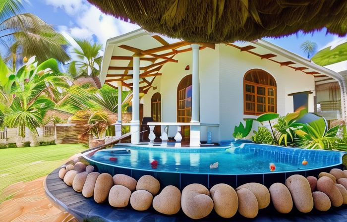 La Petite Maison and Sea Splash
