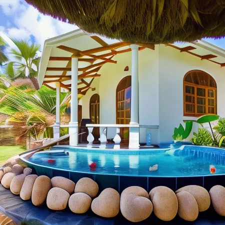 La Petite Maison and Sea Splash