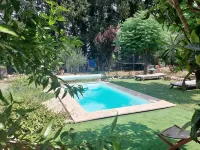 Escattou : with swimming pool, private garden in a quiet area - Villaer