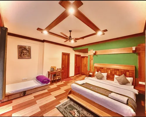 โรงแรม แทงเกิลวูด วิลลา โรงแรมในมานาลี