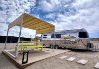Lonely space desert glamping hotel