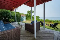 Plymouth private ocean front oversized suite on the bluff of Cape Cod Bay - 방갈로