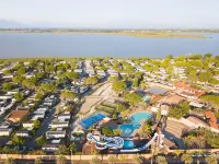 MOBILHOME SOLEIA MAR ESTANG SIBLU VILLAGE  - Front de mer Accès plage privé CLIM 2SDB Canet - 營地