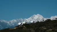 Wanggangping Dehushe Turtle Ecological Camp - Bergblick