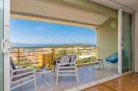 Luxurious penthouse style apartment, panoramic sea and mountain view