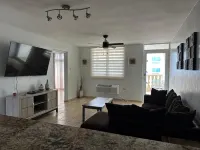 Beautiful sunsets & steps from the beach! Comfortable apartment, great location!