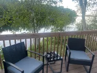 Quaint lakefront cabin Hotels in Lenroot