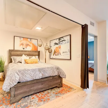 The Fox Den in Downtown Bozeman with Mountain Views, Large Private Deck