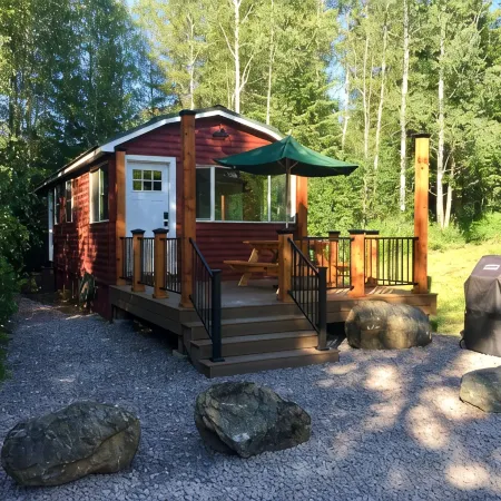 GNP Boundary Cabin -at the River