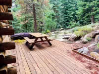 Cozy 3-Bdrm Log Cabin Retreat in Truckee, Sleeps-8, Hot Tub, 2 Acres of Serenity - Kitchens