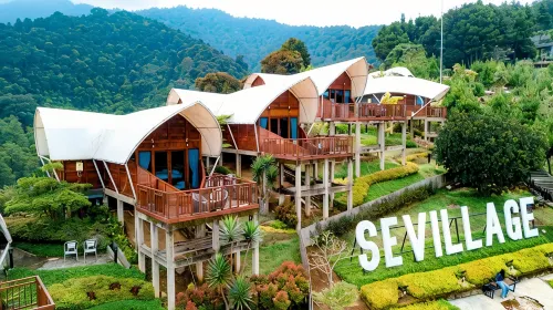 Glamping at Taman Wisata Alam Sevillage Puncak - 3-Star