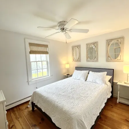Maushop Village Getaway with Ocean Views, Steps to Private Beach