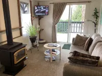 灣景移動房屋度假屋,明亮翻新,海景,靠近便利設施. - 2 星級