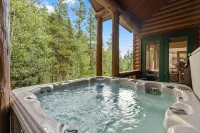 Streamside Retreat w/Creek and Mountain Views-Private Hot Tub overlooking creek - 마운틴 뷰