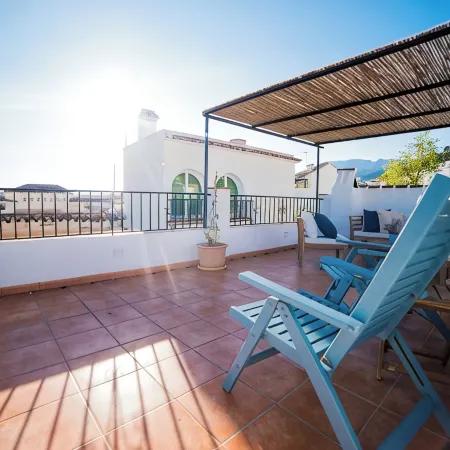 La Montsiña, Cozy Mediterranean Style House. Panoramic Terrace.
