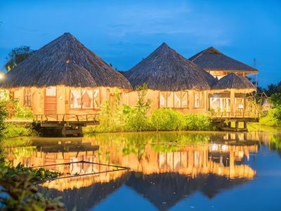 Mekong Silt Ecolodge - Pool Swimming and Free Breakfast
