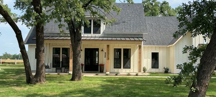 Charming 3-bedroom farmhouse in serene Pilot Point with AC Hotels in Denton County