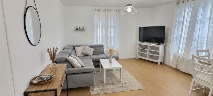 Entre Port & Mer - Spacious 77m2 apartment in Dieppe 迪耶普住宿飯店