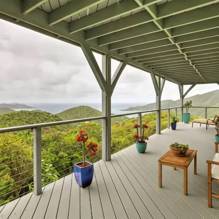 Breathtaking Panoramic Views of the British Virgin Islands from hot tub & pool!