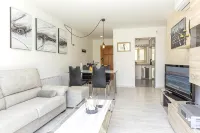 Apt. Franca, near the beach. 300 m, Pool, Wifi, A/C Terrasse and private garden