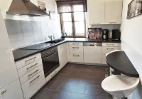 Modern Strata Montana vacation apartment with garden, underfloor heating and air conditioning