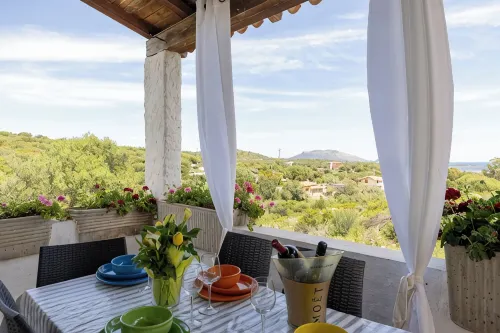 Villa Marianna 800mt from the Beaches Sea View, Large Garden, Verandas, Barbecue - 3 stjerner