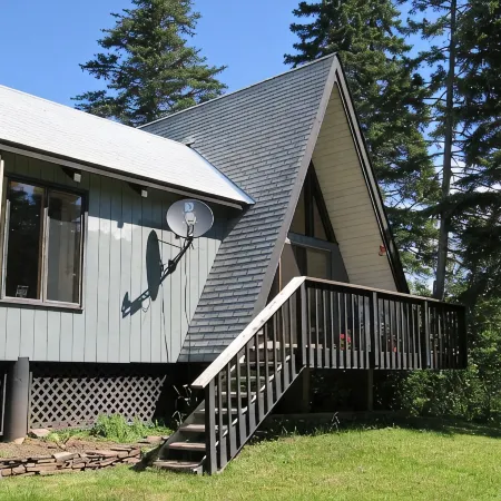 Secluded Forest Retreat With The Little Devil Track River Running Through.