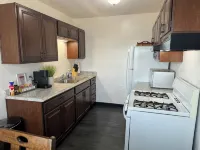 2 bedroom apartment overlooking the the mouth of the Kenai River. Downtown Kenai
