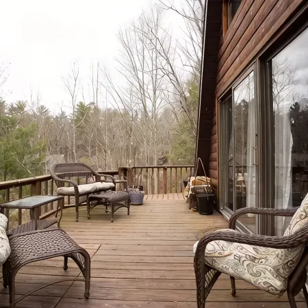 Cozy Chalet at Goat Sanctuary with Water Views