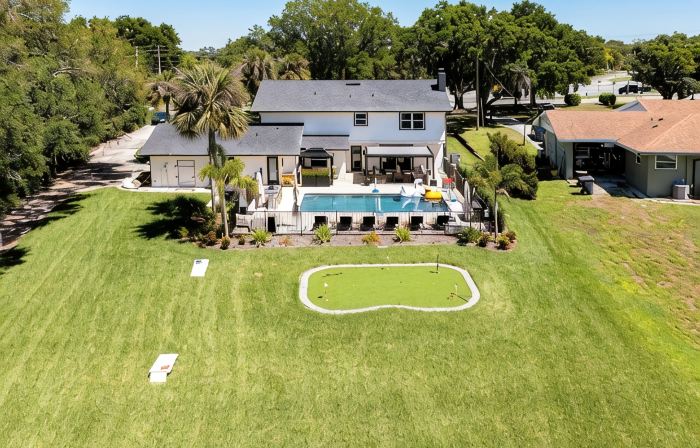 Waterfront-Heated SaltWtr Pool-Putting Green-Beach-FirePit-Dock-Sunsets-Legoland