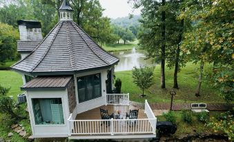 Magical Secluded Hideaway on a French Country Estate with Tranquil Creek & Ponds