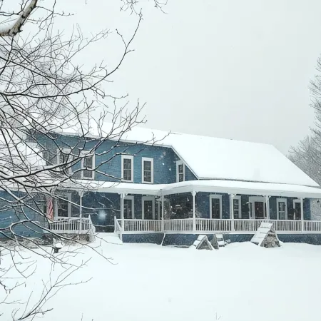 Hawks Mountain Farm, full apartment on a working farm.