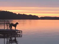 on gorgeous Great Pond (lake), great for families!
