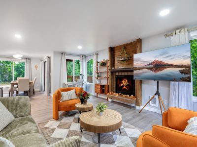 Spacious 3BR Retreat by Microsoft with Backyard