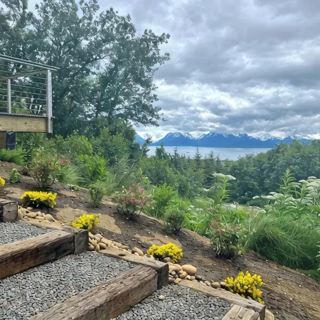 Cozy and modern craftsman home with deck, fire pit,  and amazing views!