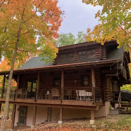 Make Memories - Secluded Log Cabin on Marion Lake Channel with Private Dock