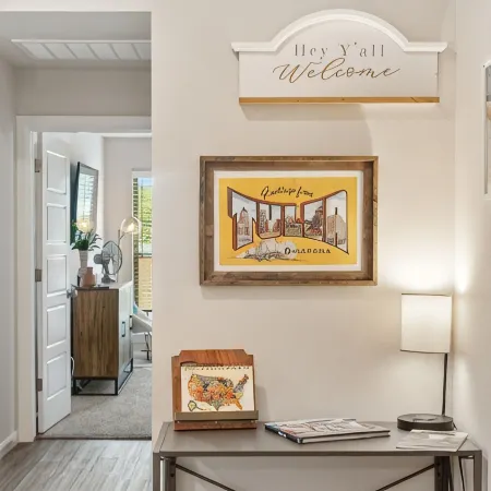 Pet friendly home featuring a sample of local flavors near The Rose District!