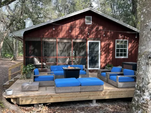 Cozy Lakeside Cabin in Melrose - 民泊
