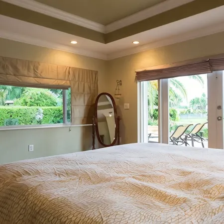 Waterfront Property with a resort style backyard and Heated Pool in Miami
