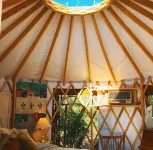 The Yoga Yurta... Extremely Civilized Glamping at Sunny Mellow Eco Villa! - Villas