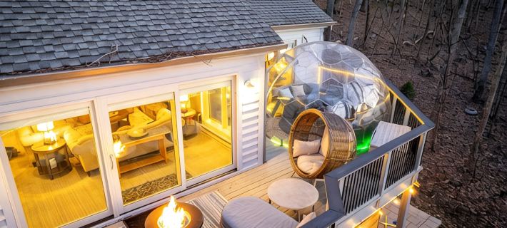 Luxury Designer Home, Dome and Top amenities Hoteles en Condado de Augusta