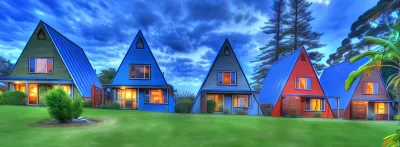 A-Frame Chalets @ Mokutu Hotels near Ball Bay
