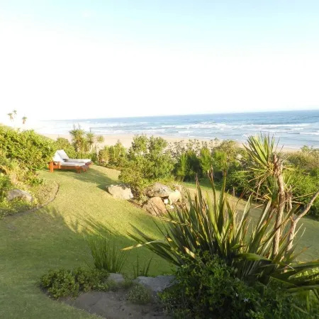 The Pink Lodge on the Beach