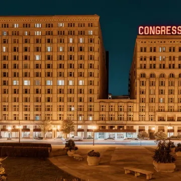 國會廣場飯店及會議中心 芝加哥藝術博物館附近的飯店