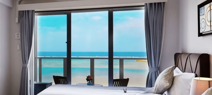 Beach Front Tower Mihama by Dsh Okinawa otelleri