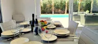 LUXURIOUS VILLA WITH POOL FACING THE SEA Hotels in Donnalucata