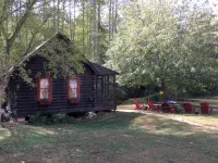 Romantic cabin on horse farm just 6 miles away from historic downtown Dahlonega,