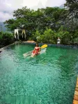 Daming Mountain Stream · Mountain View Leisure Resort Villa Meisu - สระว่ายน้ำแบบอินฟินิตี้