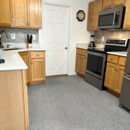 One Bedroom Apartment with Separate Bunk Bed Area